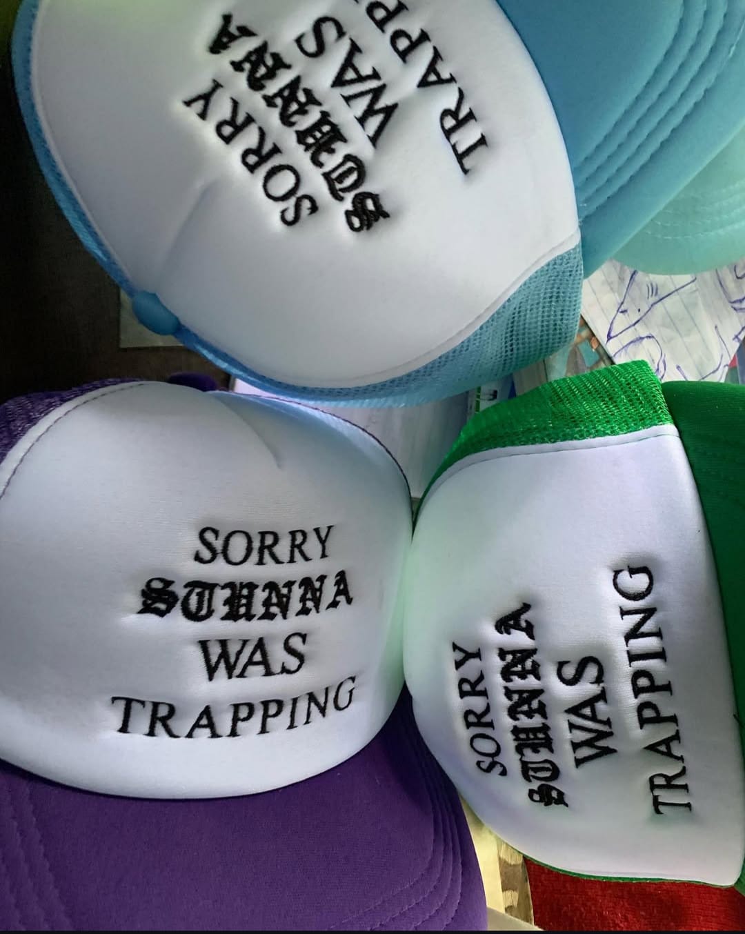STUNNA CAP — PURPLE
